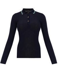 Etro - Truien & Vesten ,Blauw ,Wol Wollen Top - Lyst