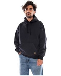 Levi's - Hoodies & Sweatvesten ,Zwart ,Katoen Workwear Po Hoodie - Lyst