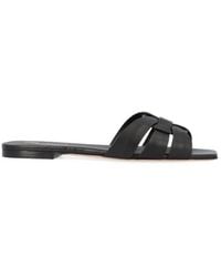 Saint Laurent - Sliders - Lyst