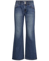Mos Mosh - Jeans ,Blauw ,Flared Jeans - Lyst