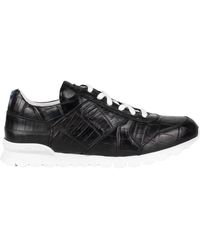 Kiton - Crocodile Leather Sneakers - Lyst