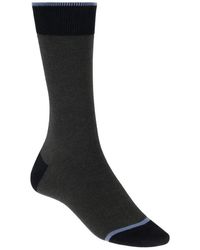 BOGGI - Ondergoed ,Zwart ,Katoen Micro Striped Socks - Lyst