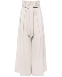 Moschino - Wide Trousers - Lyst