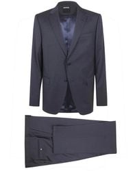 ZEGNA - Kostuums ,Zwart ,Single Breasted Suits - Lyst