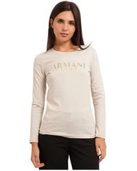 ARMANI EXCHANGE - Long Sleeve T-Shirts - Lyst