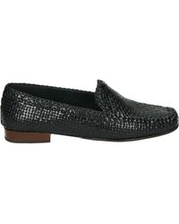Sioux - Blaue Slip-On Schuhe Mit Gummisohle - Lyst