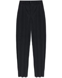 Issey Miyake - Straight Trousers - Lyst
