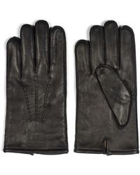 Howard London - Schwarze lederhandschuhe - Lyst