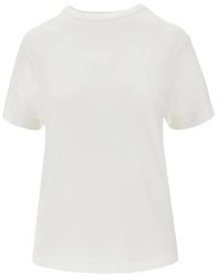 Entire studios - Tops ,Wit ,Katoen Mini Tee - Lyst