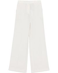 Calvin Klein - Wide Trousers - Lyst