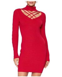 Guess - Knitted Dresses - Lyst