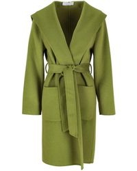 Kaos - Belted Coats - Lyst