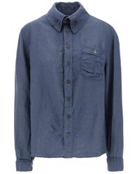 Vivienne Westwood - Camicia krall in lino - Lyst