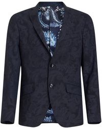 Etro - Blazer Met Jacquard - Lyst