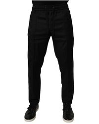 Dolce & Gabbana - Woll-Jogginghose - Lyst