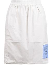 McQueen - Rokken ,Wit ,Witte Mini Rok Voor Vrouwen - Lyst