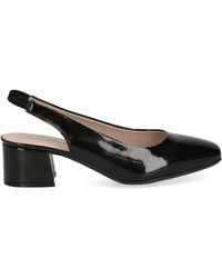 Caprice - Schoenen ,Zwart ,Leer Elegante Zwarte Zakelijke Schoenen - Lyst