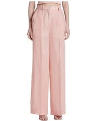 SIMONA CORSELLINI - Wide Trousers - Lyst