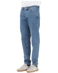 SELECTED - Jeans ,Blauw ,Denim Straight Jeans - Lyst