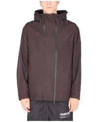 Ambush - Jassen ,Bruin ,Hood With Drawstring Front Jacket - Lyst