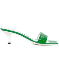 Vicini - Mules Mit Eckiger Spitze Und Lackleder - Lyst