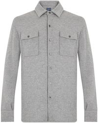 Fedeli - Lange Mouwen Kasjmier Shirt - Lyst