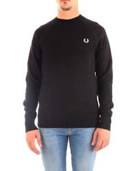 Fred Perry - Round-Neck Knitwear - Lyst