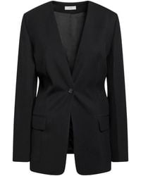 TOTEME - Jassen ,Zwart ,Wol Slouch Blazer - Lyst