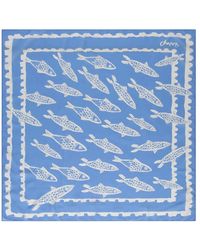 FABIENNE CHAPOT - School Of Fishes Scarf - Lyst