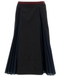 Plan C - Midi Skirts - Lyst