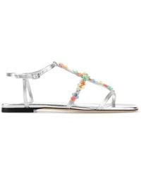 Jimmy Choo - Gwyn/Daisy Flat - Lyst
