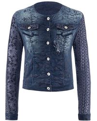 Airfield Zana Jacket 56 245 23 255- Kleur 20 - Blauw