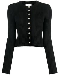 Rabanne - Truien & Vesten ,Zwart ,Wol Cardigan Met Knopen - Lyst