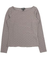 Emporio Armani - Long Sleeve Tops - Lyst