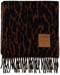 Ganni - Winter Scarves - Lyst