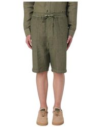 120% Lino - Casual Shorts - Lyst