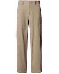 ARMANI EXCHANGE - Straight Trousers - Lyst