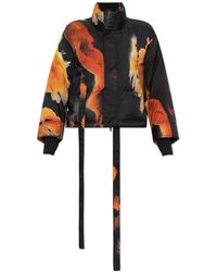 Y-3 - Daunenjacke Mit Muster - Lyst