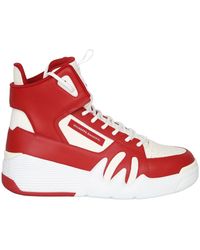 Giuseppe Zanotti - Weiße leder-schnürschuhe - Lyst