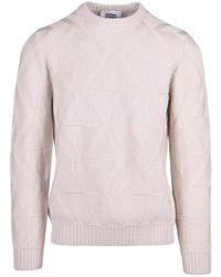Alpha Studio - Round-Neck Knitwear - Lyst