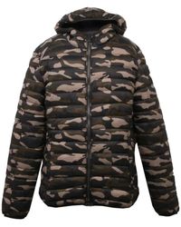 INVICTA WATCH - Groene Camo Gewatteerde Jas - Lyst