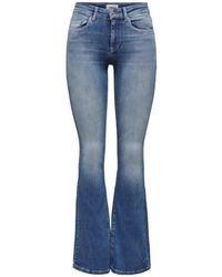 ONLY - Flared Jeans - Lyst