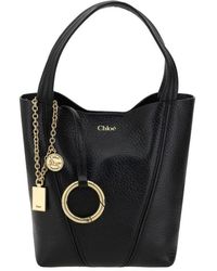 Chloé - Spin Schultertasche Mit Pferdemblem - Lyst