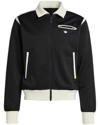 adidas - Premium Track Top Schwarz Klassische Jacke - Lyst