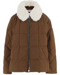 Ienki Ienki - Jassen ,Bruin ,Katoen Shearling Arco Jas - Lyst
