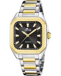 Lotus - Edelstahl-Uhr - Lyst