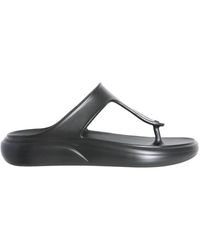 Stuart Weitzman - Stuflex T-Strap Slide Sandal - Lyst