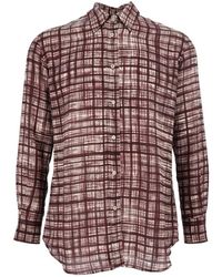 Aspesi - Overhemden ,Rood ,Camicia Mod. 5478 - Lyst
