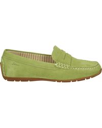 Sioux - Grüne Wildleder Slip-On Schuhe - Lyst