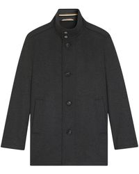 HUGO - Jassen ,Grijs ,Single-Breasted Coats - Lyst